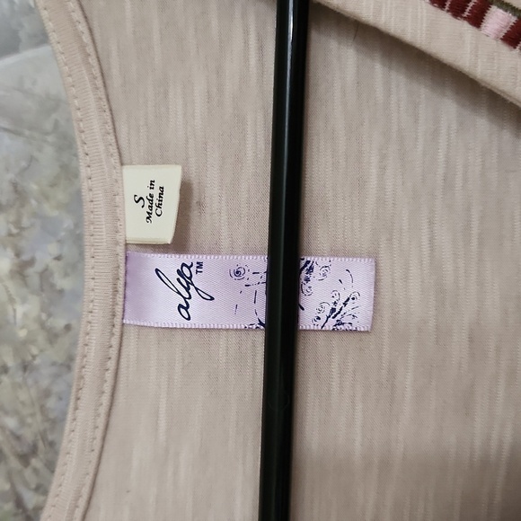 Bohemian Cottagecore Top size Small Sleeveless Lagenlook beachy feminine - Picture 3 of 8